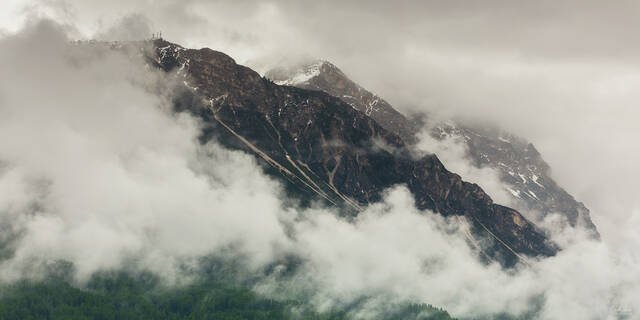 Covered In Clouds print