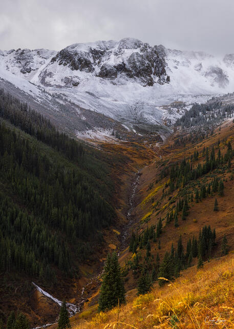 Frozen Mountain River print